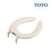 [ stock equipped ] TOTO [TC1R #SC1] pastel ivory front break up toilet seat / cover none type * regular size ( normal ) *5