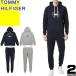  Tommy Hilfiger TOMMY HILFIGER Parker тренировочный брюки тренировочный верх и низ мужской выставить тонкий Logo принт большой размер бренд модный темно-синий цвет 