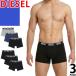 �f�B�[�[�� DIESEL �{�N�T�[�p���c �A���_�[�E�F�A ���� 3���Z�b�g �����Y ���S �R�b�g�� ���n �傫���T�C�Y �u�����h �v���[���g �� �u���b�N �l�C�r�[ �O���[