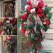  рождественский венок Рождество swag большой орнамент натуральный lease дверь вход сад часть магазин стена украшение Galland новый год украшение 