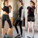  спорт одежда женский верх и низ 2 позиций комплект тренировка одежда фитнес одежда йога одежда бег одежда . пот скорость . стиль спортивный бюстгальтер 2 цвет 