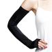 o... перчатки Otafuku Glove летний гетры для рук компрессионный . пот скорость .UV cut контакт охлаждающий женский JW-617 черный свободный 