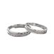 MIKAMU 人気 愛の証 ペアリング レディースリング メンズリング シルバー925 純銀製 フリーサイズ カップル リング 結婚指輪 婚キャンペーン 着物　振袖　格安レンタル