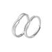 MIKAMU 愛の証 ペアリング シルバー925 純銀製 ジュエリー フリーサイズ メンズリング レディースリング 結婚指輪 婚約指輪 友達バーゲン 着物　振袖　格安レンタル
