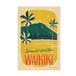 nikka коричневый - Гаваи путешествие принт Diamond Head Crater[Nick Kuchar nickkuchar Гаваи Hawaiian искусство Hawaiian смешанные товары постер .]