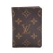 LOUIS VUITTON/ Louis * Vuitton porutokaruto* Pas veru TIKKA ru монограмма M66541 initial ввод футляр для карточек унисекс 