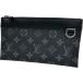 LOUIS VUITTON/ Louis * Vuitton небольшая сумочка * Discovery PM монограмма Eclipse M44323 сумка футляр для карточек черный мужской 