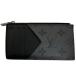 LOUIS VUITTON/ Louis * Vuitton f ковер men to кейс монограмма Eclipse M69533 футляр для карточек PVC черный мужской 