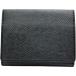 LOUIS VUITTON/ Louis * Vuitton Anne verop*karutodu vi jitoNM M64595 футляр для карточек Taiga чёрная кожа женский 