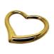  Open Heart подвеска с цепью K18 Gold 0.2g женский 
