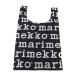 marimekko/ Marimekko Smart сумка ma Lilo go эко-сумка полиэстер чёрный × белый женский 