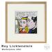 Roy Lichtenstein(roiliki ton baby's bib n) Masterpiece 1962 art poster ( frame attaching )