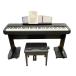 #*YAMAHA P-140 электронное пианино 88 ключ черный оригинальный педаль стул AC адаптор есть руководство пользователя 