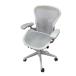 #Herman Miller Aaron стул li горчица минерал основа размер A сетка белый рабочее состояние подтверждено ощущение б/у есть литейщик передвижной OK офис стул 2455594