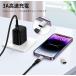 2��Type-C Lightning�ϊ��A�_�v�^�[ iPhone�R�l�N�^�[ USB C �^�C�vc���C�g�j���O �ϊ��R�l�N�^�[ MacBook�AiPad��type-c�@��Ή������f�[�^�`�� �֘A�摜3