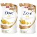 Dove ダヴ ボディソープ ライスファーメント &amp; キンモクセイ  つめかえ用 340g × 2個セット