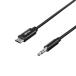 �o�b�t�@���[ AUX �P�[�u�� USB Type C to 3.5mm �I�[�f�B�I �ϊ� �n�C���] iPhone 17 / iPhone 17e