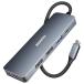 BENFEI USB C ступица 5in1 4K@30Hz HDMI 1*USB3.2+2*USB2.0 порт 10Gbps супер высокая скорость данные пересылка для T