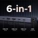 UGREEN Revodok USB-C �n�u 6in1 100W USB PD�Ή� 4K 60Hz 10Gbps �����f�[�^�]�� HDMI�|�[ �֘A�摜1