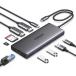 UGREEN Revodok Pro 210 10 in 1 USB-Cdo King стойка USB c ступица 2 .HDMI повышение 4K@60Hz