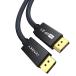 iVANKY 80Gbps 16K DP�P�[�u�� Displayport �P�[�u�� 2.1�K�i�y�Q�[�~���O1M�z16K@60Hz 8K@240H