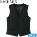  лучший форма форма FACEMIX лицо Mix мужской стрейч лучший ( одноцветный ) FV1005M еда и напитки магазин ресторан Cafe балка мужской балка тонн da- отель .