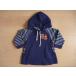  Miki House outlet ребенок одежда mikihouse длинный рукав Parker 80cm *3 Kids baby детская одежда маленький pra мужчина boys бренд USED outlet 