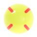 nichiyo-[ ground Golf ] Strike мяч линия GG72YRUC желтый × красный U