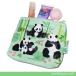  Panda товары смешанные товары текстильный сумка . становится животное f линзы цвет парусина Mini сумка Panda почтовая доставка отправка возможно 