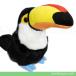  зоопарк птица мягкая игрушка oo - si симпатичный распродажа CUTE safari collectiononi oo - siM 21cm