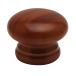  peace . industry wooden knob dark brown 40mm interior furniture handle ..TW-012