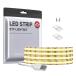 BTF-LIGHTING FCOB COB LEDơץ饤 USB ̩ ե쥭֥ 1M 320LEDs/m  4000K 8mm