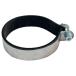 (es net ) silencer band muffler stay all-purpose old car stainless steel muffler clamp CB CBR VF NS series oriented manual less 100mm