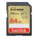 SanDisk (ǥ) 64GB Extreme (ȥ꡼) SDXC UHS-I ꡼ - C10/U3/V30/4K/