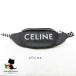  Celine CELINE Trio mf сумка "body" PVC черный × Brown поясная сумка наклонный .. женский Logo брендовая сумка мужской унисекс...