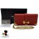  Prada PRADA 1ZH044safia-no kai e цепь плечо сумка на плечо наклонный .. красный красный Gold металлические принадлежности G карта коробка брошюра разряд A женский...