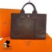  Hermes HERMES Fourre Tout PMeba- машина f*E печать большая сумка портфель портфель сумка сумка чай Brown коробка ткань пакет разряд A сумка [ б/у ]