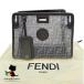  Fendi FENDI Mini pi- Cub - Defender сетка Zucca темно-синий чёрный 7AR717 бренд мода модный ручная сумочка compact сумка...