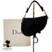  Dior DIOR подседельная сумка bell спальное место crystal чёрный Gold металлические принадлежности ручная сумочка бренд Logo сумка ощущение роскоши модный симпатичный compact p...