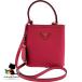 Prada PRADA кринолин 2WAY сумка 1BA217safia-no розовый ручная сумочка сумка на плечо бренд ощущение роскоши elegant сверху товар симпатичный модный s...