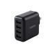  Elecom AC зарядное устройство / смартфон * планшет для /4.8A мощность /USB-A женский 4 порт / случайный зарядка установка / черный MPA-ACU13BK