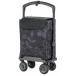  Fuji Home коляска toR-2 стопор функция *3 -ступенчатый. высота настройка * термос specification * крюк имеется ежедневно. покупки . удобный цветочный принт черный WB5361