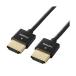  Elecom HDMI кабель /i-sa сеть соответствует / super тонкий /1.0m/ черный DH-HD14SS10BK