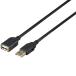  Buffalo USB2.0 удлинение кабель (A to A) карбоновый элемент .. включая модель 3m черный BSUAAFR230BK
