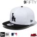 �j���[�G�� LA �L���b�v 9FIFTY NEWERA MLB ���T���[���X�E�h�W���[�X 14524960 �z���C�g �u���b�N�o�C�U�[ �� �� �A�W���X�^�[