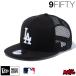 �j���[�G�� ���b�V���L���b�v LA 9FIFTY �g���b�J�[ �L���b�v NEWERA MLB ���T���[���X�E�h�W���[�X 14524907 �u���b�N �z���C�g �� �� �A�W���X�^�[