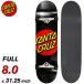  скейтборд Complete скейтборд SANTA CRUZ солнечный ta круиз CLASSIC DOT 8.0~ FULL размер солнечный takruz