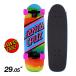 скейтборд Complete скейтборд SANTA CRUZ солнечный ta круиз RAINBOW TIE DYE STREET CRUISER 29.05~ солнечный takruz