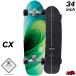 carver CarVer скейтборд CX грузовик Surf skate GREENROOM 34 дюймовый зеленый салон CX4 грузовик серфинг сноуборд 