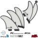 FCS2 FIN ե2ե ߥåɥ󥰥 ե å HARLEY MID TRI-QUAD - PC/Aircore ϡ졼󥰥ӡߥå ȥ饤å 